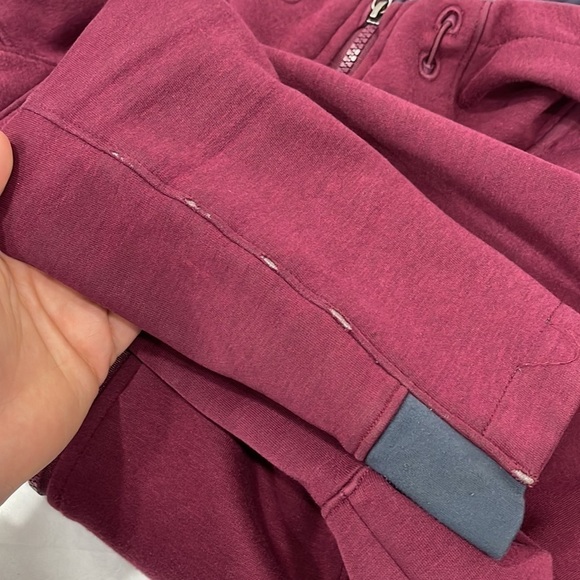 Under Armour Women’s CGI Dobson Softshell Jacket Full Zip Hooded Burgundy Small - Picture 16 of 16